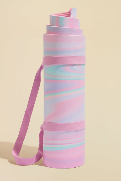 CloudCushion Vegan Suede Yoga Mat - Prismatic 0.5” Thick