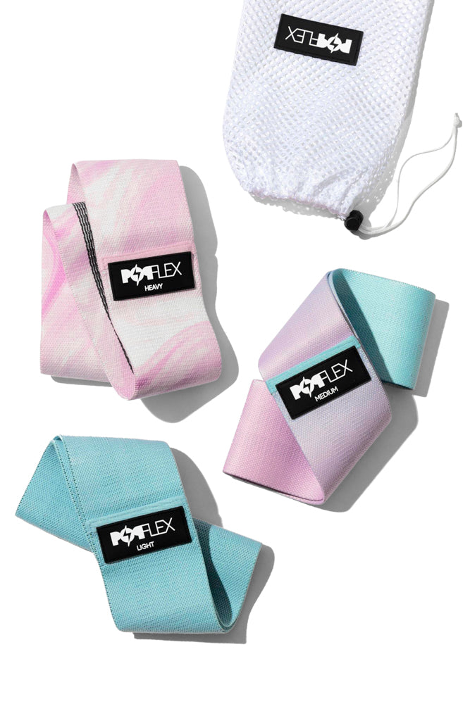 Booty Band Set - Cotton Candy