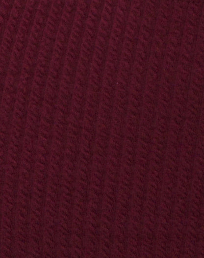 Bliss Crop Top in Burgundy