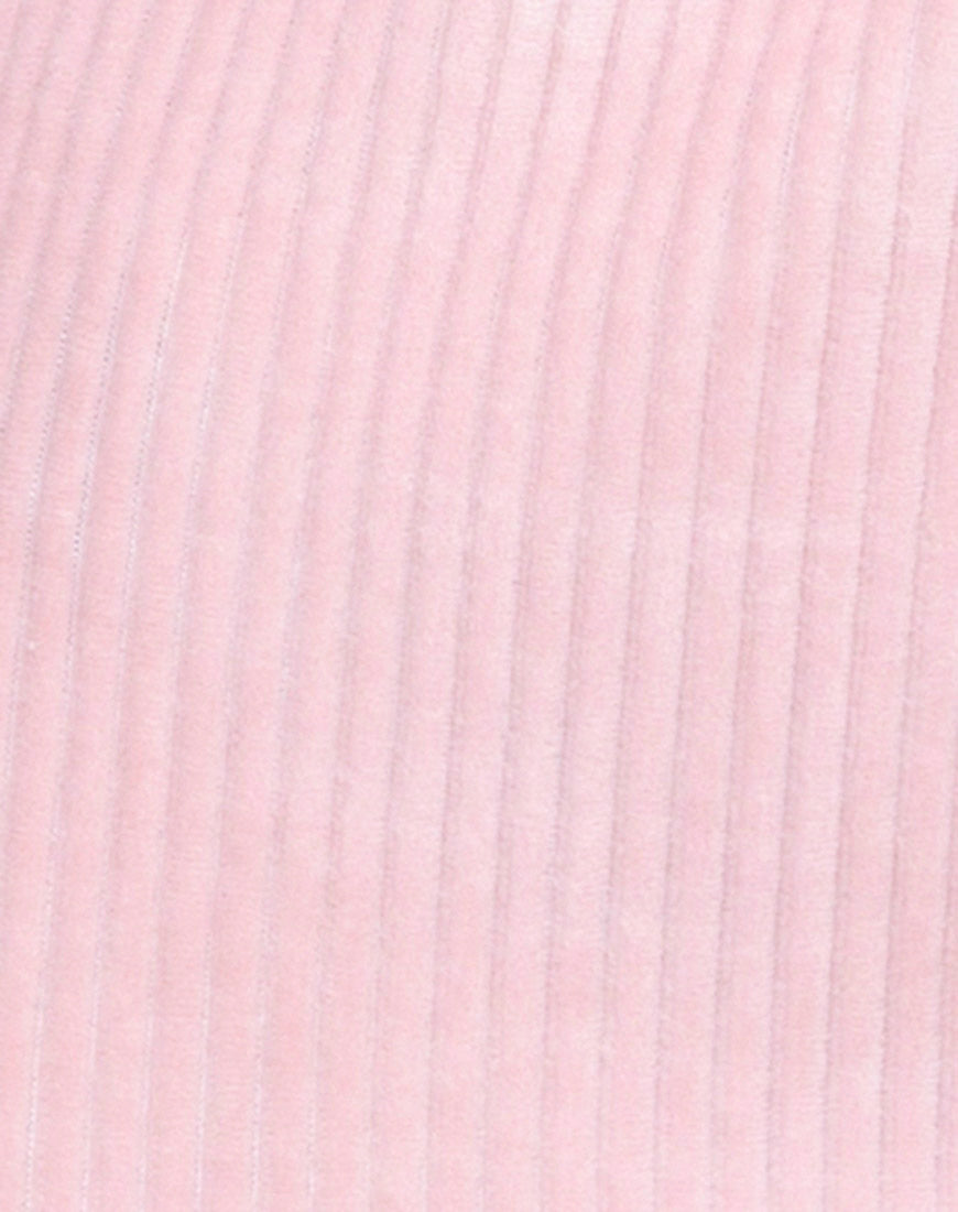 Bobby Midi Skirt in Fluffy Knit Candy