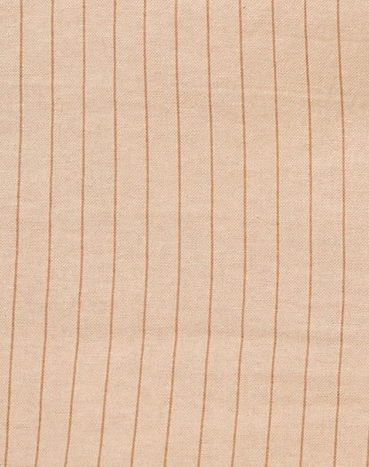 Brielli Mini Dress in Pencil Stripe