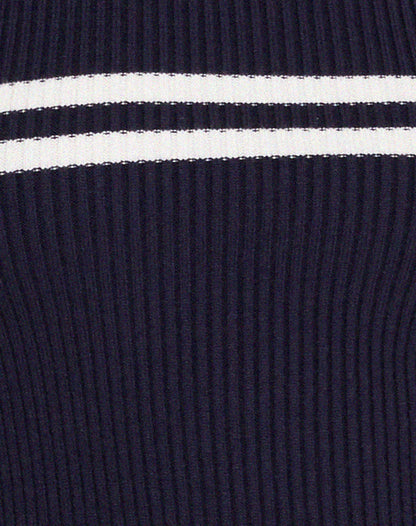 Buana Long Sleeve Top in Dark Navy