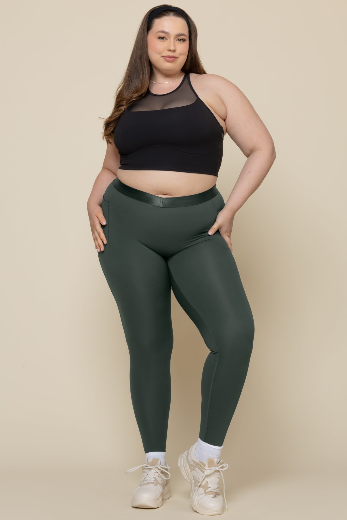 Contour Legging - Deep Forest