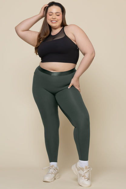 Contour Legging - Deep Forest