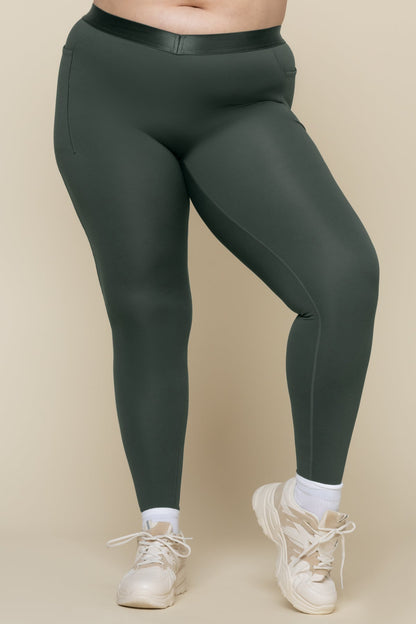 Contour Legging - Deep Forest