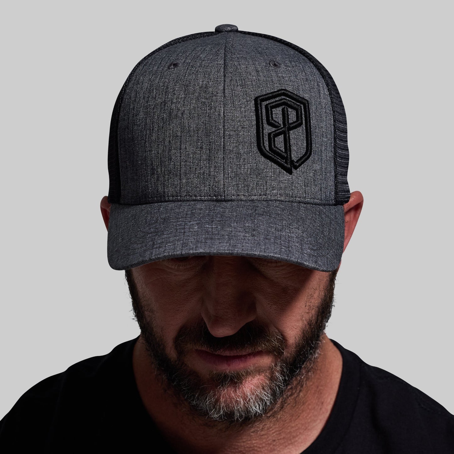 BP Two-Tone Trucker Hat (Charcoal/Black)