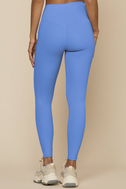 Crisscross Hourglass® Legging with Pockets - Nordic Blue