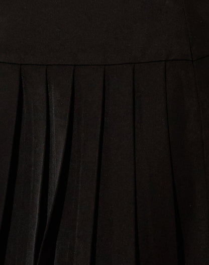 Cason Mini Pleat Skirt in Black