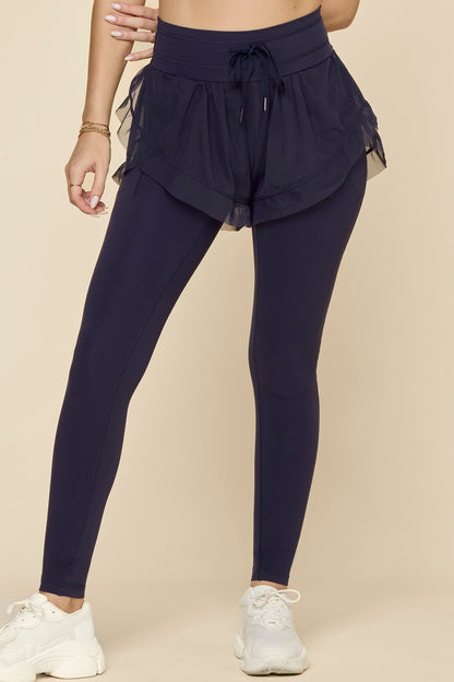 Cadence Short with Legging - Peacoat Navy