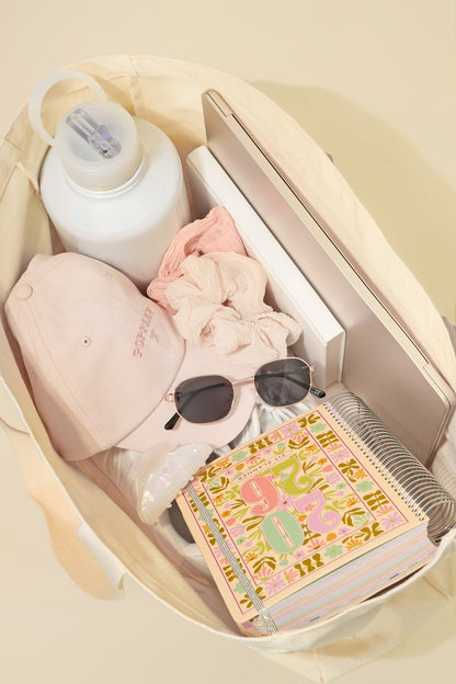 POPFLEX® Bow Canvas Tote - Tutu Pink