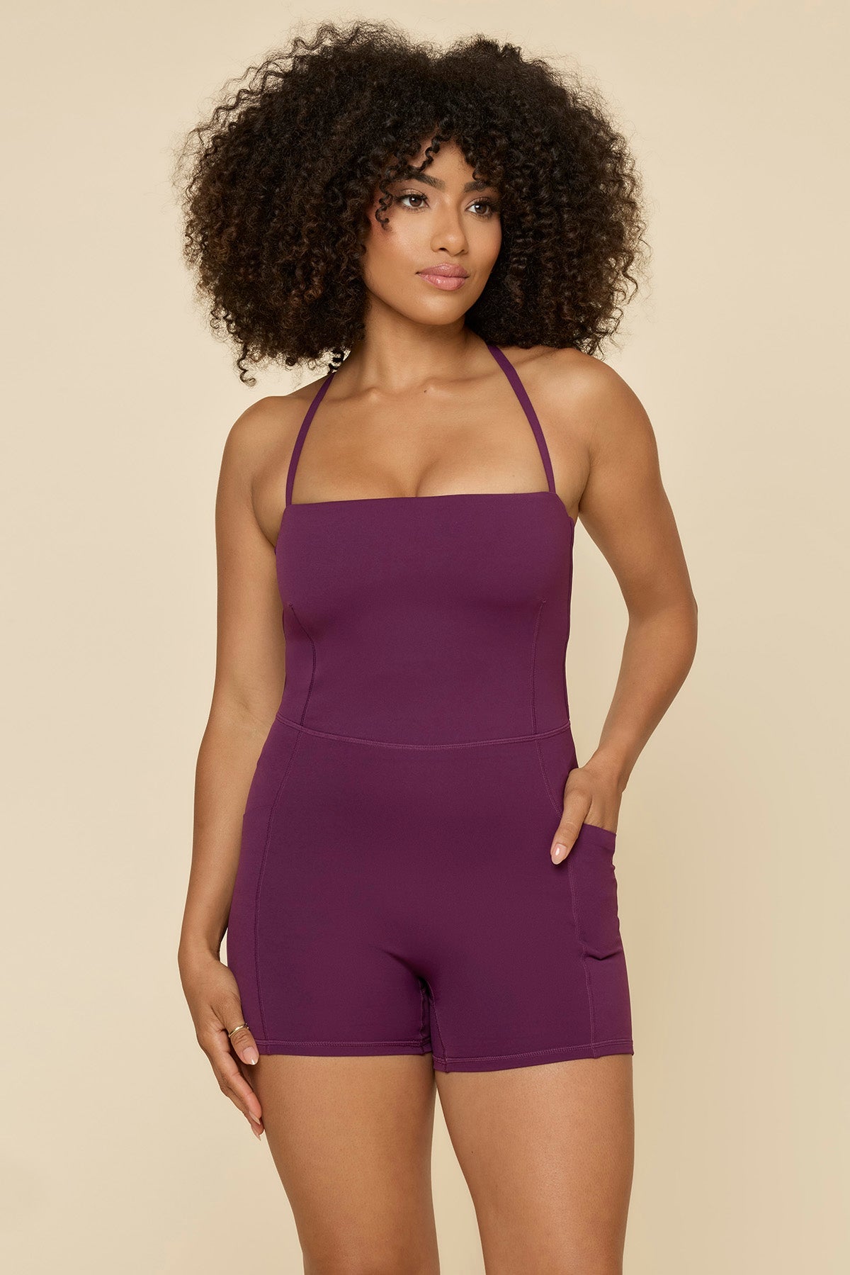 Cinch Up Shortsie - Winter Plum