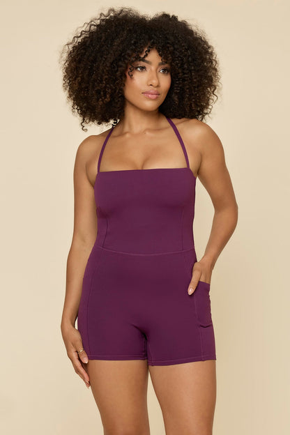 Cinch Up Shortsie - Winter Plum