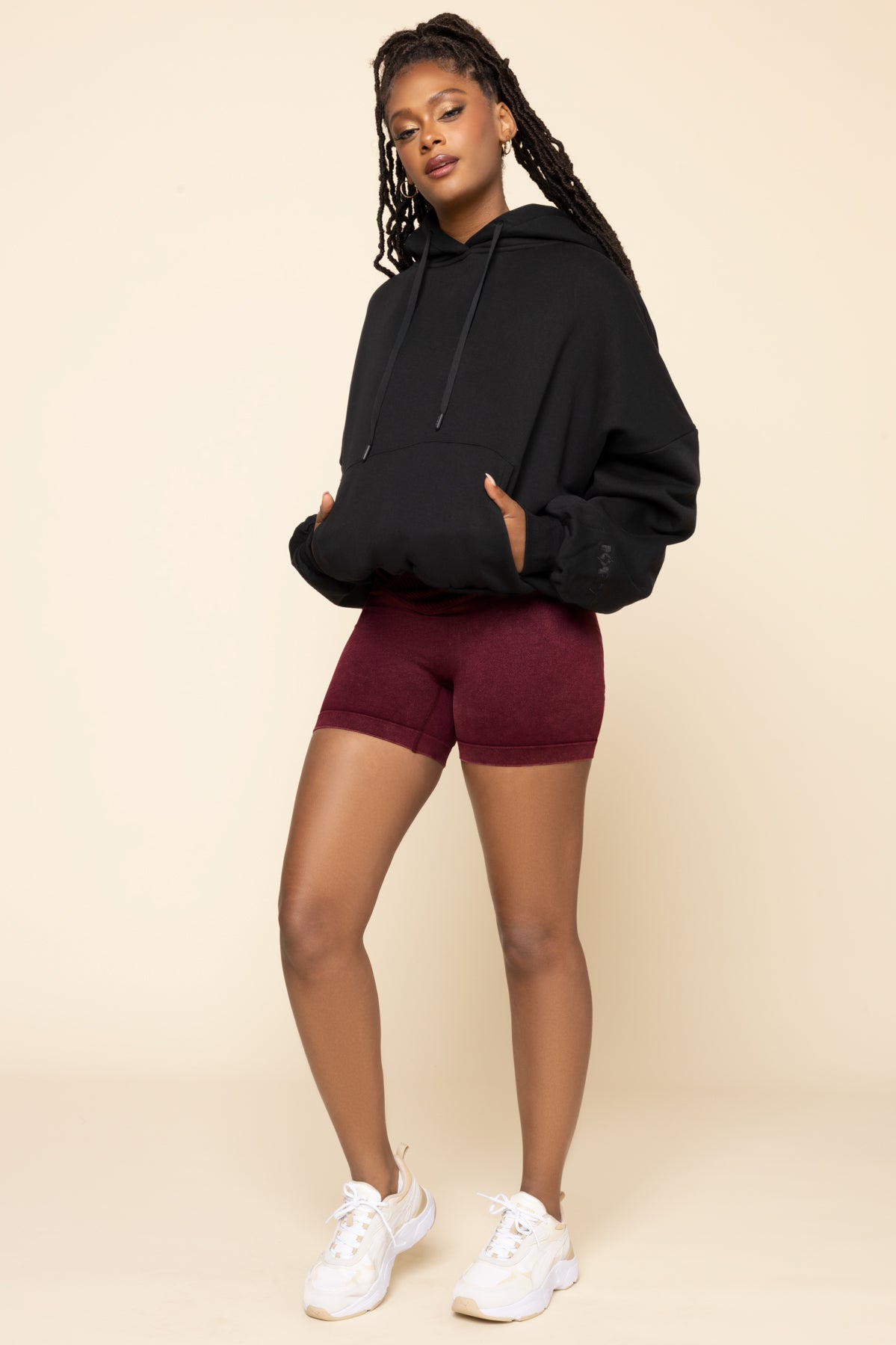 Pullover Cloud Hoodie - Black