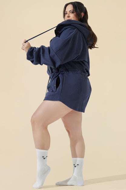 Cloud Romper - Collegiate Blue