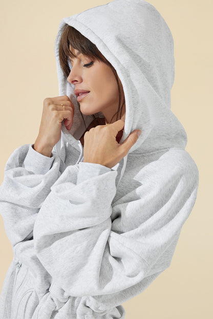 Cloud Romper - Heather Grey