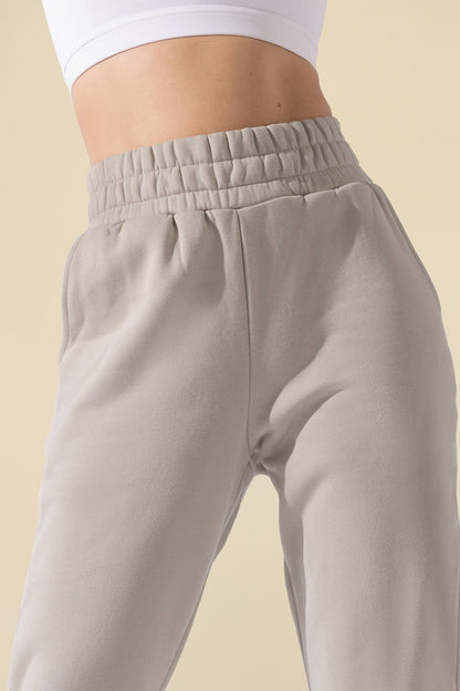 Cloud Rollover Sweatpant - Seashell