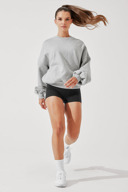 Cloud Crewneck Sweater - Heather Grey