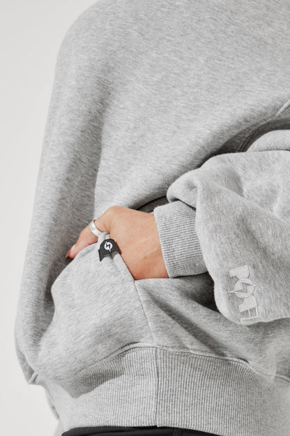 Cloud Crewneck Sweater - Heather Grey