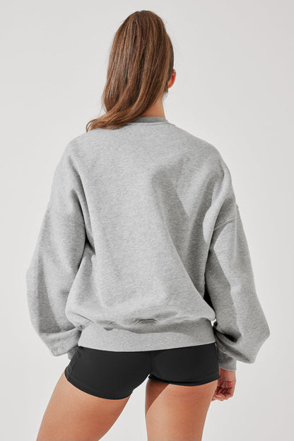 Cloud Crewneck Sweater - Heather Grey