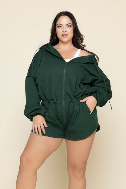 Cloud Romper - Game Time Green