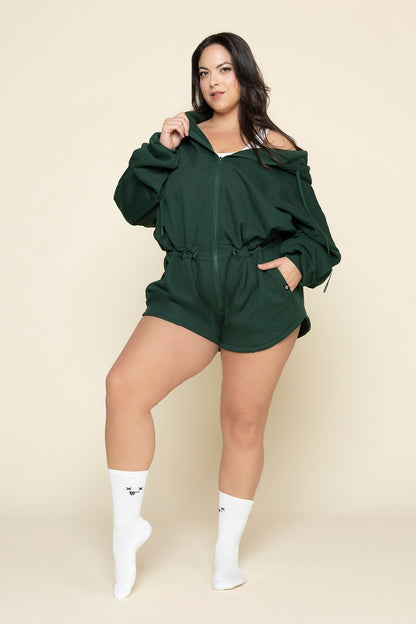 Cloud Romper - Game Time Green