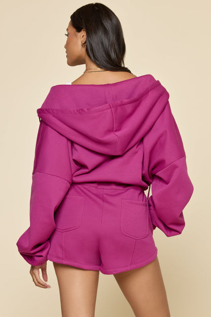 Cloud Romper - Berry Crush