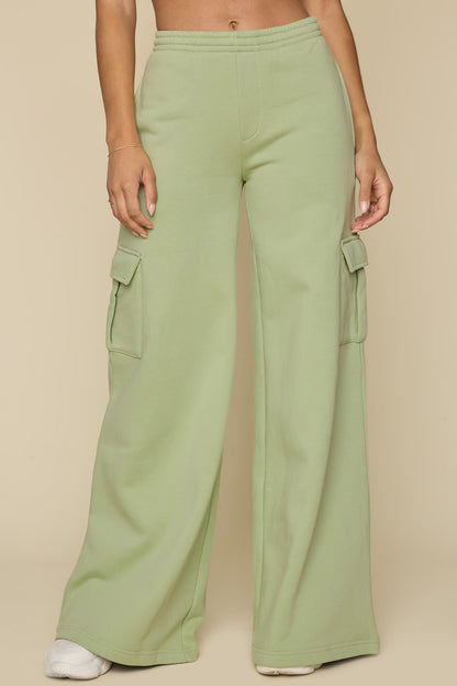 Cloud Cargo Sweatpant - Pistachio