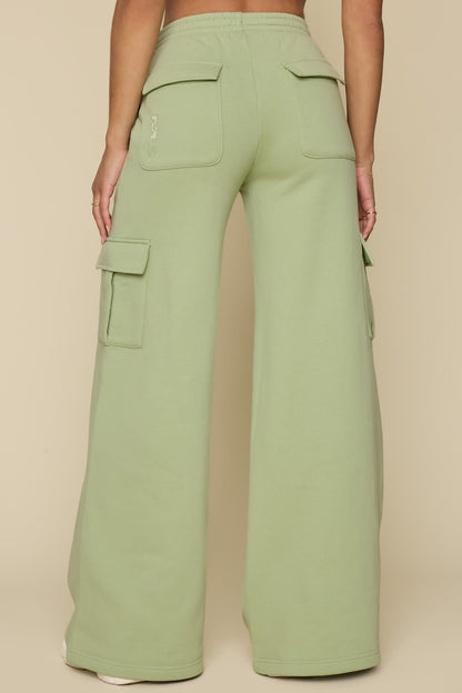 Cloud Cargo Sweatpant - Pistachio