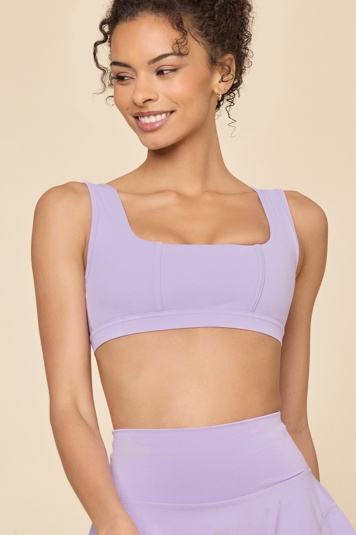 Corset Bra - Digital Lavender