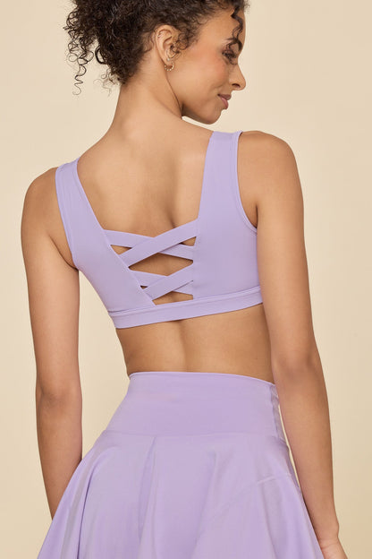 Corset Bra - Digital Lavender