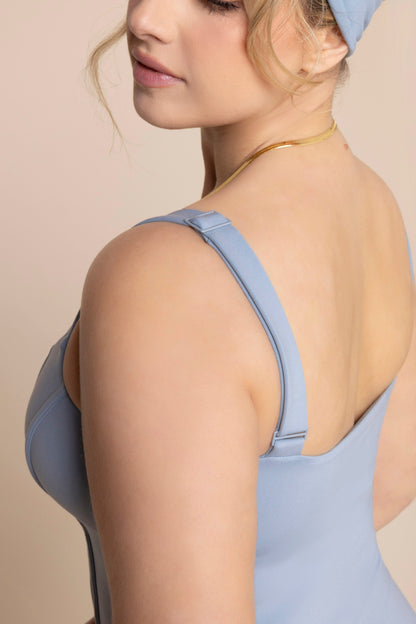 Corset Cami - Blue Storm