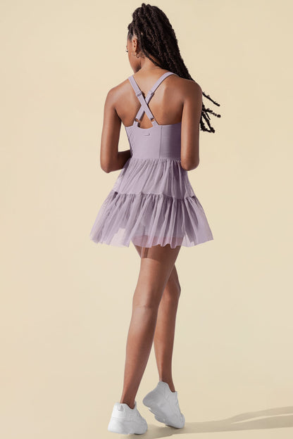 Corset Pirouette Dress - Lilac