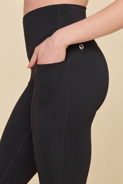 Supersculpt™ Bell Bottom with Pockets - Black