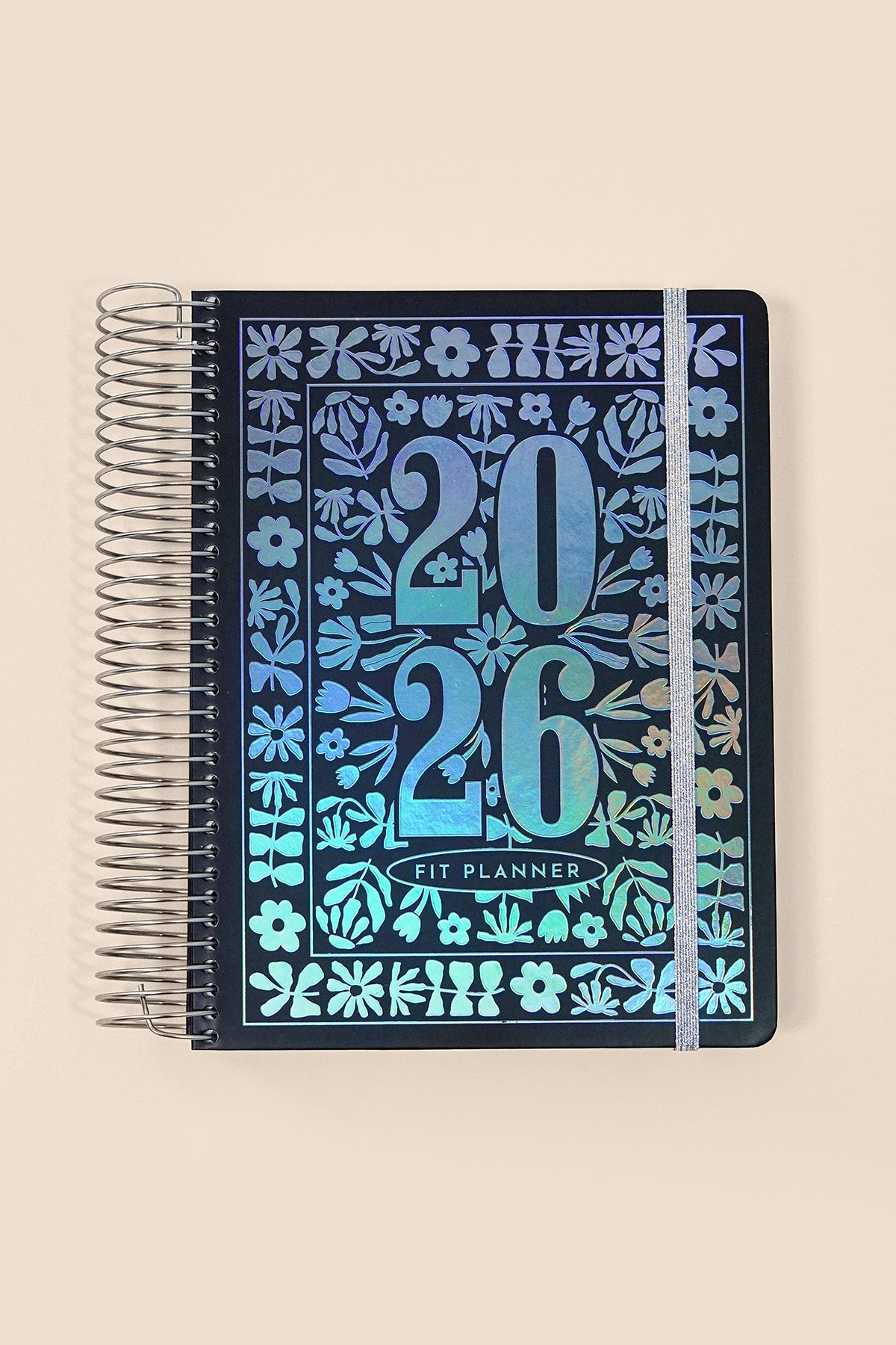2026 Fit Planner + Stickers - Black Metallic