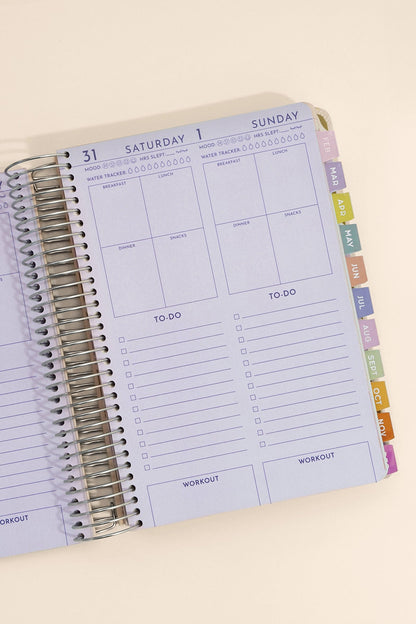 2026 Fit Planner - Black Metallic
