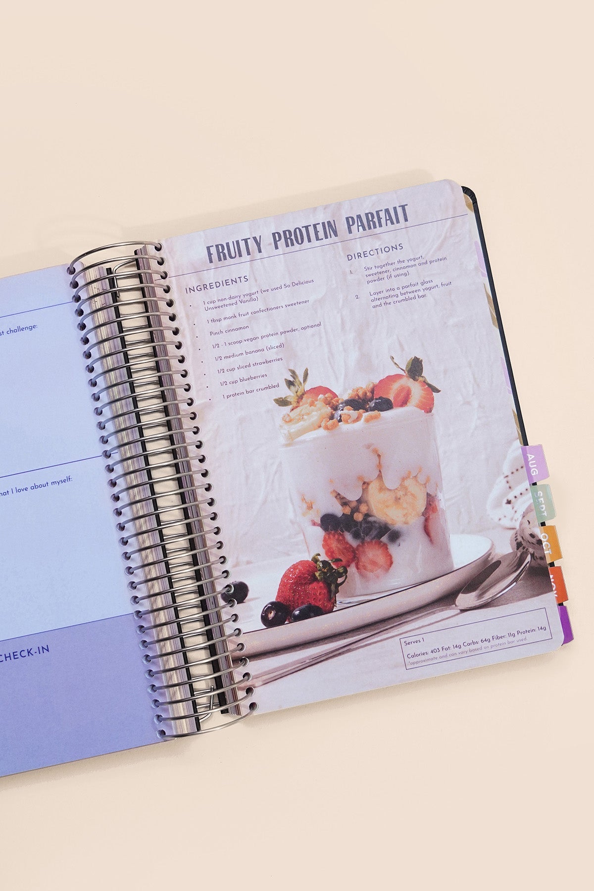 2026 Fit Planner + Stickers - Black Metallic