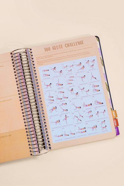 2026 Fit Planner + Stickers - Black Metallic