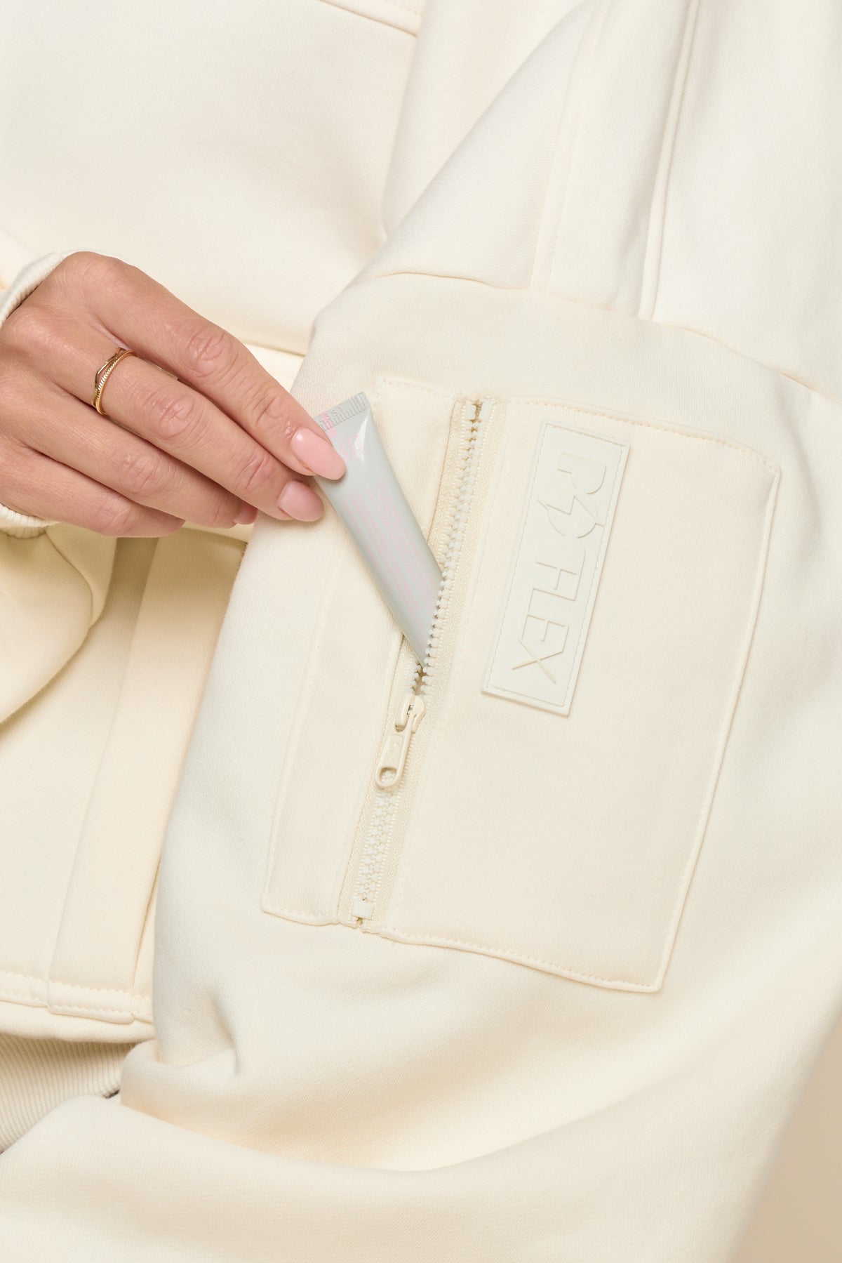 Cloud Bomber Jacket - Ivory