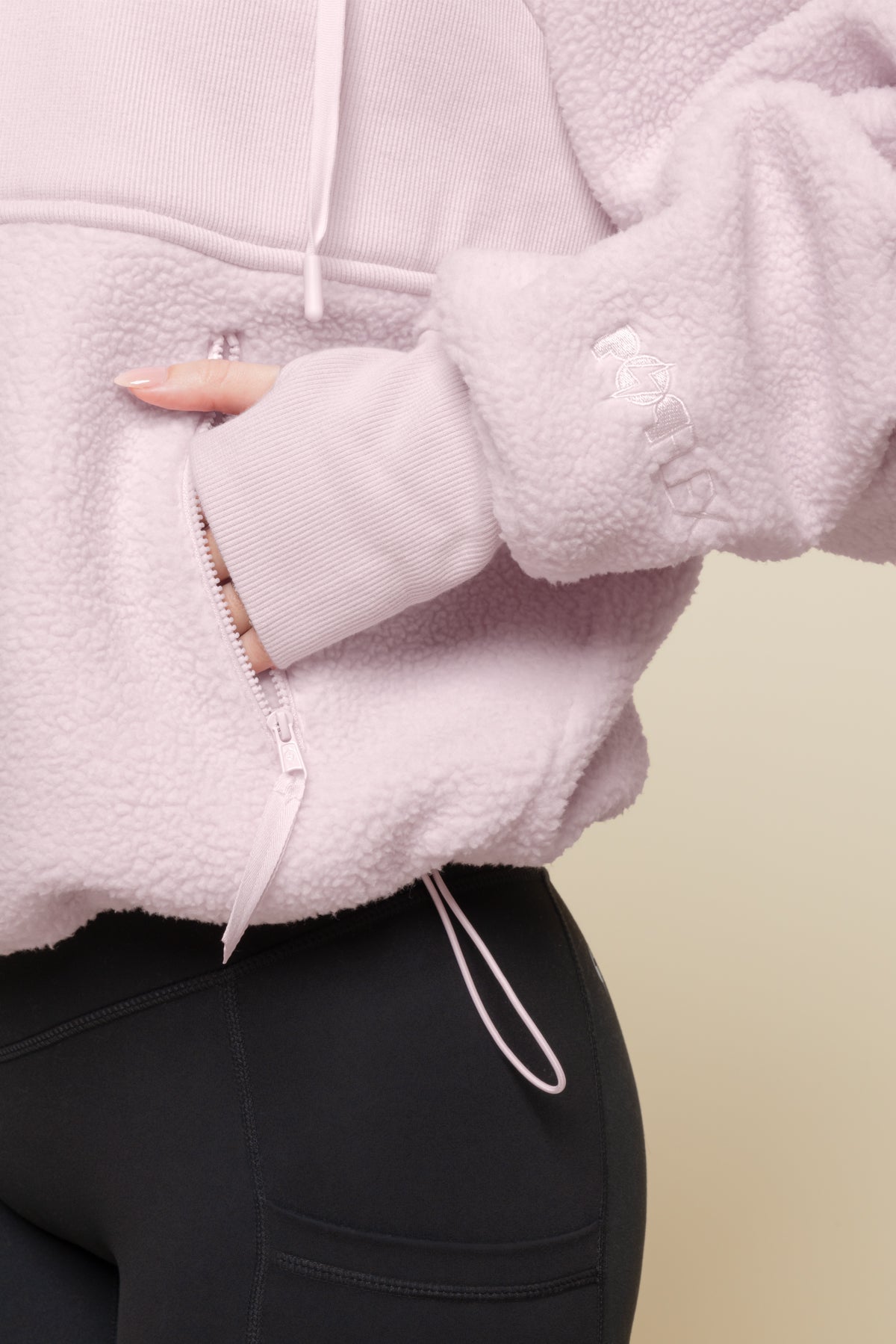 Find Your Inner Fleece Jacket - Soft Lilac