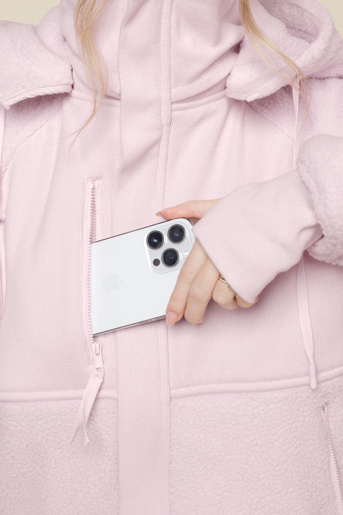 Find Your Inner Fleece Jacket - Soft Lilac