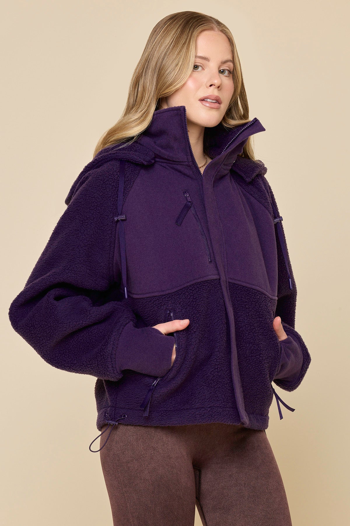 Find Your Inner Fleece - Cool Grape