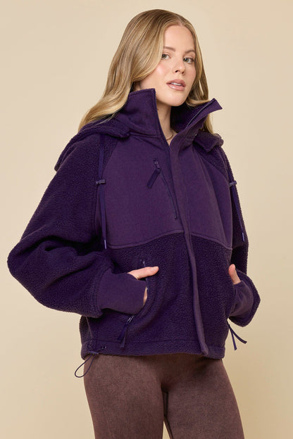 Find Your Inner Fleece - Cool Grape