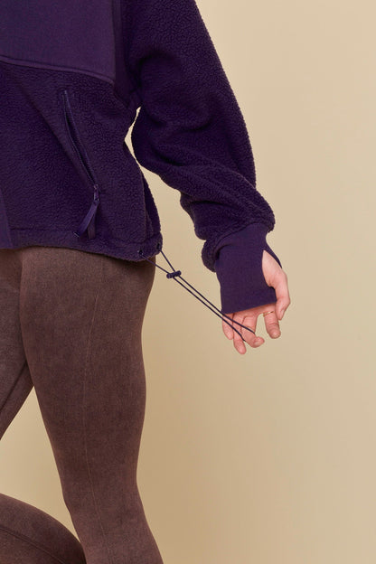 Find Your Inner Fleece - Cool Grape