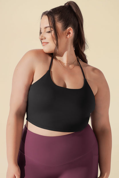 Flexy Crop Top - Black