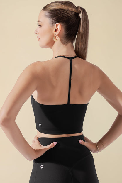 Flexy Crop Top - Black