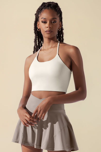 Flexy Crop Top - Cream
