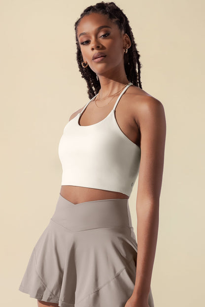 Flexy Crop Top - Cream