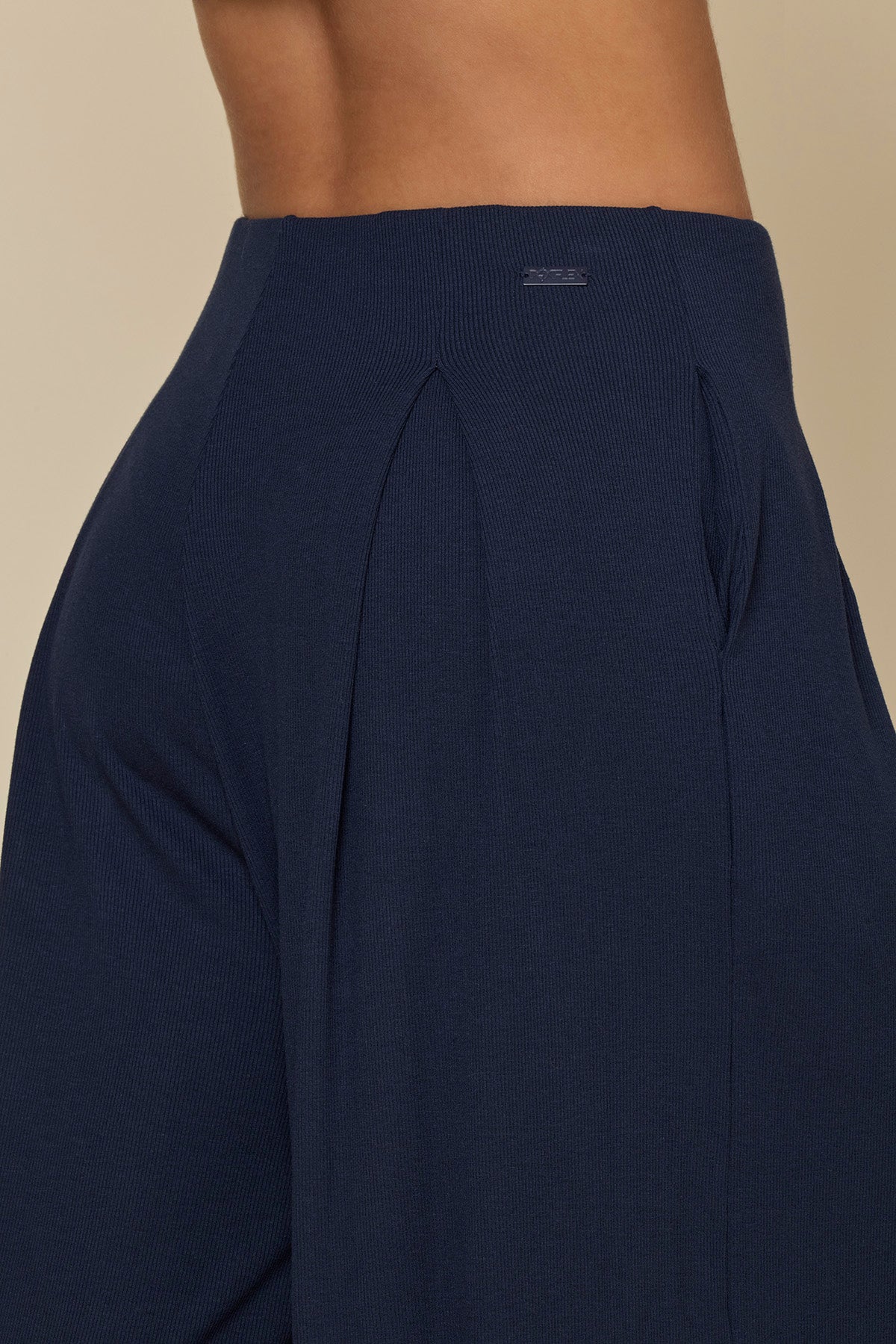 Go with the Flow Wide Leg Pant - Cosmic Navy