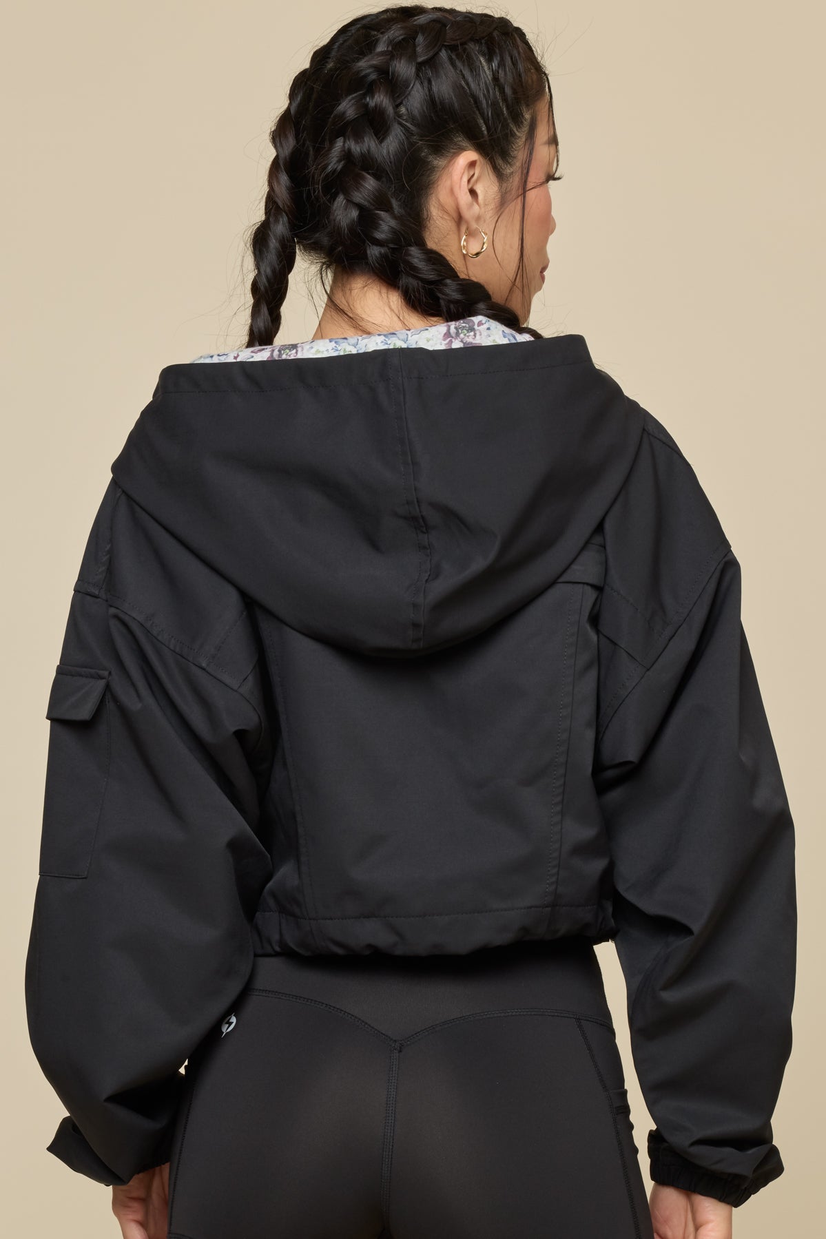 Packable Windbreaker - Black