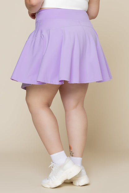 Crisscross Hourglass® Twirl Skort (Longer) - Digital Lavender